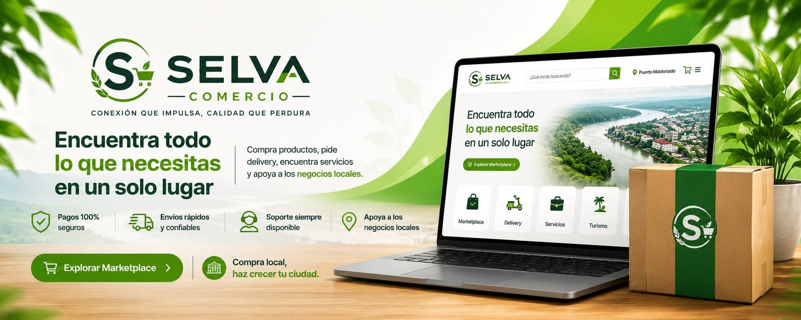 SelvaComercio - Marketplace, Delivery y Servicios